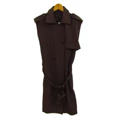 デイジー ワンピース ノースリーブ 未使用 ストレッチ  トップス レディース Lサイズ ブラウン Dazy