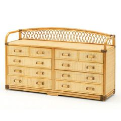 【ヴィンテージ】ラタン チェスト 8段 レトロ 籐家具 幅120cm ヴィンテージ】ラタン チェスト 8段 レトロ 籐家具 幅120cm - メルカリ