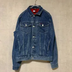 【希少】TOMMY JEANS デニムジャケット ブルー【メンズS】