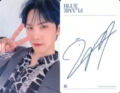 【中古】コレクションカード(男性) ASTRO/ラキ(Rocky)/裏面背景白・印刷サイン青/CD「BLUE FLAME」(THE STORY Ver.)特典セルフィー・フォトカード