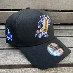 海外限定 Newera ニューエラ 9Forty Aフレーム LA Dodgers ドジャース キャップ Dodger Dog (940-118)