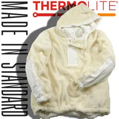 【新品】MADE IN STANDARD × THERMOLITE ／ メイドインスタンダード × サーモライト　フィールドパーカー M-43 ボア ブルゾン アウター プルオーバー パーカー フーディー ハーフボタン アメリカ 陸軍 山岳部隊 ｜ 秋冬