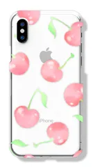 Galaxy S23 SC-51D SCG19 ケース カバー ギャラクシーS23 スマホケース ハードケース フルーツ 果物 いちご 桃 パイン おしゃれ 大人 可愛い おしゃれ 人気 クリア 透明 カラー01