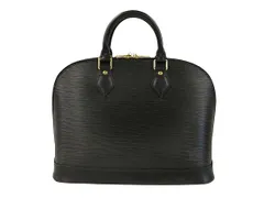 【美品】ルイヴィトン　エピ　アルマPM　M52142　ハンドバッグ　レザー　黒 ルイヴィトン LOUIS VUITTON アルマ PM エピ M52142 ブラック