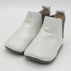 エミュー スリッポン 未使用 B11906 RUBY METALLIC シューズ 靴 ベビー 女の子用 0-6M/10サイズ シルバー EMU Australiaのサムネイル