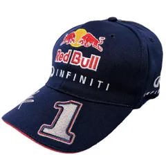 ペペジーンズ レッドブル シルバーライン カーブバイザーキャップ No1のサムネイル
