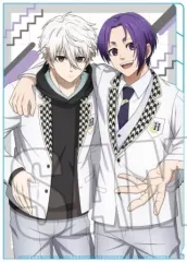 【中古】クリアファイル 凪誠士郎＆御影玲王 A4クリアファイル3ポケット 「ブルーロック」