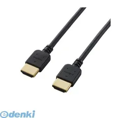 【新品・7営業日以内発送】ELECOM エレコム DH-HD14EY10BK HDMIケーブル／イーサネット対応／やわらか／1．0mDHHD14EY10BK SPEED HIGH ブラック【沖縄離島販売不可】