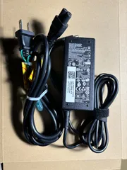 【中古】DELL ACアダプター HA65NS5-00/LA65NS2-01 丸ピン 長方形 65W DCサイズ：4.5mm