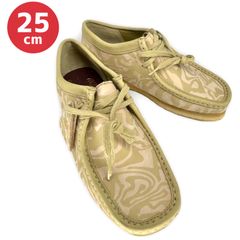 CLARKS WALLABEE LOW Wu Tang Clan MAPLE ERABLE US7 25㎝ クラークス ワラビー ローウータン メンズ シューズ 中古 革靴