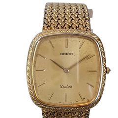セイコー ドルチェ 御影石文字盤 8N41 6180 メンズ 腕時計 SEIKO