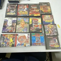 PS2 PS1 ソフト 13本まとめて パチスロソフト パチンコパラダイス 北斗の拳 エヴァンゲリオン 他 AAL0108/S1233/0206