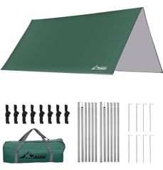 【PAHTTO】タープテント アウトドア テントタープ キャンプタープ 3 mx3 m 防水タープ