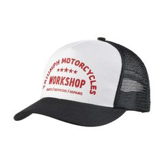 TRIUMPH  トライアンフ WORKSHOP CAP (レッドロゴ)　フリーサイズ
