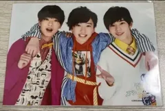 道枝駿佑＆長尾謙杜＆高橋恭平　公式写真１