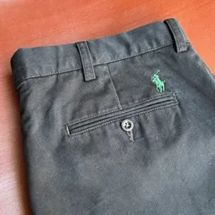 90〜00s Polo by Ralph Lauren PRESTON PANT ブラック