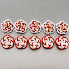 水引パーツ 梅結び 450個 手芸素材・材料