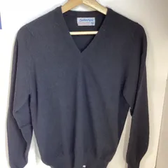 old ballantyne カシミヤ 黒 インターシャ 丸首ニット セーター old ballantyne カシミヤ 黒 インターシャ 丸首ニット セーター