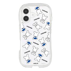 【人気商品】対応 クリスタルクリアケース iPhone16 70th ナインチェ ミッフィー MF-563A グルマンディーズ