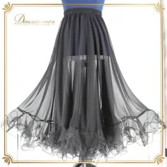 新品 社交ダンススカート スタンダード ブラック パニエ風 新品 社交ダンススカート スタンダード ブラック パニエ風 楽天