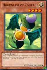 【世界に2枚】遊戯王　勇気の砂時計　初期　ブースター3   字レア　PSA10 世界に2枚】遊戯王 勇気の砂時計 初期 ブースター3 字レア PSA10