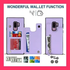 【スタッフおすすめ！】Galaxy S9 SC-02K SCV38 対応 スマホ ケース 肩掛け 首かけ 斜めがけ ショルダーGalaxy S9 スマホ 携帯 用 ケース Galaxy S9 スマホ 手帳型 ケース Galaxy S9 ケー