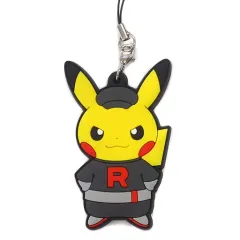 【中古】ストラップ(キャラクター) 1.ロケット団 「ポケットモンスター ラバーストラップコレクション 団員ごっこピカチュウ」 ポケモンセンター限定