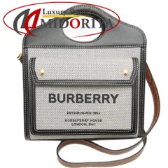 2024年最新】burberry ハンドバッグ 黒の人気アイテム - メルカリ
