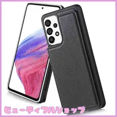 【特価】【Hbcnxny】ケース 手帳型 対応 Galaxy A52 5G/SC-53B スマホケース 耐衝撃 カードケース カード収納 手帳型ケース カバー オシャレ カード収納 背面（ブラック）ギャラクシーa525g ドコモsc53b Galaxy A52