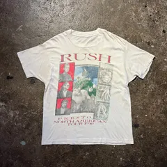 RUSH 90s USA製 PRESTO NORTH AMERICAN TOUR Tシャツ ラッシュ 1990s プレスト ノースアメリカンツアー 1990 VINTAGE ヴィンテージ バンドTのサムネイル