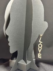LOVEビジューピアス