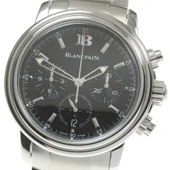 ブランパン Blancpain 2185-1130-55 レマン クロノグラフ デイト クロノグラフ 自動巻き メンズ良品保証書付き_860362のサムネイル