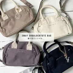 [DIVARose]【新品未使用】ミニボストン 2way バッグ キャンバス 選べるイニシャル バッグチャーム 抗菌 防臭 帆布 ショルダーバッグ レディース 鞄 ファスナー ショルダー バッグ かばん カバン 軽量 軽い かわいい おしゃれ