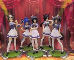 ウマ娘 プリティーダービー フィギュア 5種セット ダイタクヘリオス エアシャカール エイシンフラッシュ ツインターボ メジロライアン