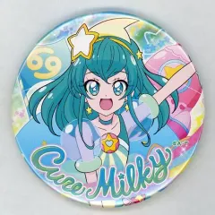 【中古】バッジ・ピンズ キュアミルキー バースデースイーツコレクション ドでか缶バッジ 「スター☆トゥインクルプリキュア キュアミルキーお誕生日フェア」 プリティストア限定