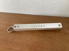 aikidoキーホルダー　手作り　護身　刻印のサムネイル