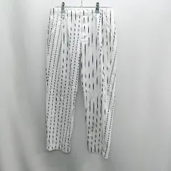 ◇ ⊂ a.v.v.standard アーヴェヴェスタンダード ストライプ柄 テーパードパンツ サイズ S ホワイト レディース E  【1410290066218】