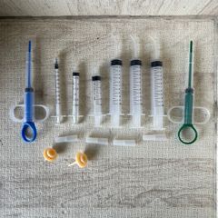 〇匿名配送〇　ペット用　プラスチック　シリンジ　シリコン　給餌　給水　仔猫等小動物