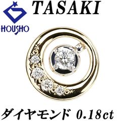 サファイア ペンダントトップ K18イエローゴールド クロス 十字 パヴェ  