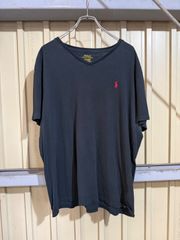 405 Polo Ralph Lauren ロゴTシャツ ラルフローレン L ブラック 夏 プルオーバー シンプル 古着卸アメリカ仕入