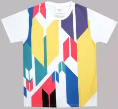 【中古】Tシャツ(男性アイドル) 嵐 Tシャツ ホワイト 「ARASHI“Japonism Show”in ARENA」