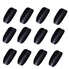 LUCKYBEE おしぼり入れ 木目おしぼり受け おしぼりトレイ おしぼり置き ブラック 12個セット (黒)