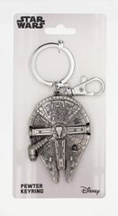 [Disney] ピューターキーリング。 Star Wars Millennium Falcon Pewter Key Ring シルバー 2XL のサムネイル