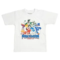 ポケットモンスター Tシャツ(120cm) 御三家集合 ホワイト キッズ ポケモン アパレル