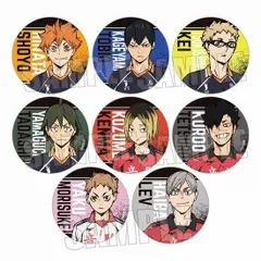 【新品】ハイキュー！！ トレーディング缶バッジ！ 8個入り1BOX【正規品】のサムネイル