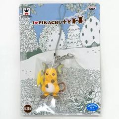 [중고] 스트랩 (캐릭터) 라이츄 마스코트 부착 스트랩 I LOVE PIKACHU + [포켓 몬스터 XY]