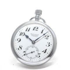 19セイコー プレシジョン 懐中時計  /　昭38　中支178　国鉄　　/　 15石 　/　絶版時計 /　19seiko-1288
