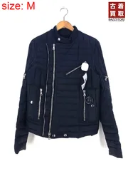 バルマン BALMAIN ジップデザインライダースダウンジャケット メンズ  のサムネイル