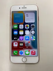 【ジャンク品】(641)SIMフリー iPhone7 128GB レッド 本体のみ