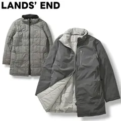 LANDS' END ランズエンド ダウンジャケット ブラック M ランズエンド(LAND'S END) メンズダウンジャケット | 通販・人気